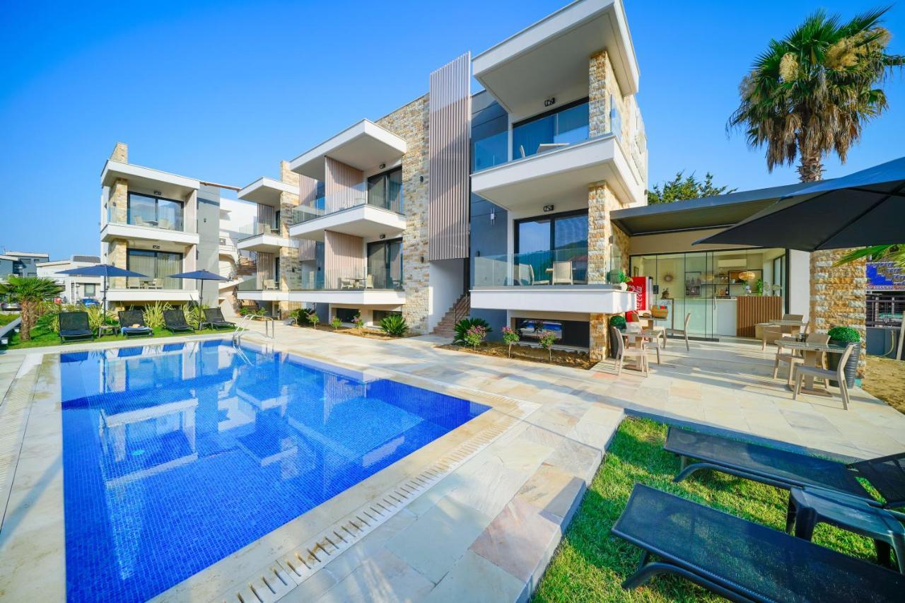 Tereza Golden Aparthotel Chrysi Ammoudia ภายนอก รูปภาพ