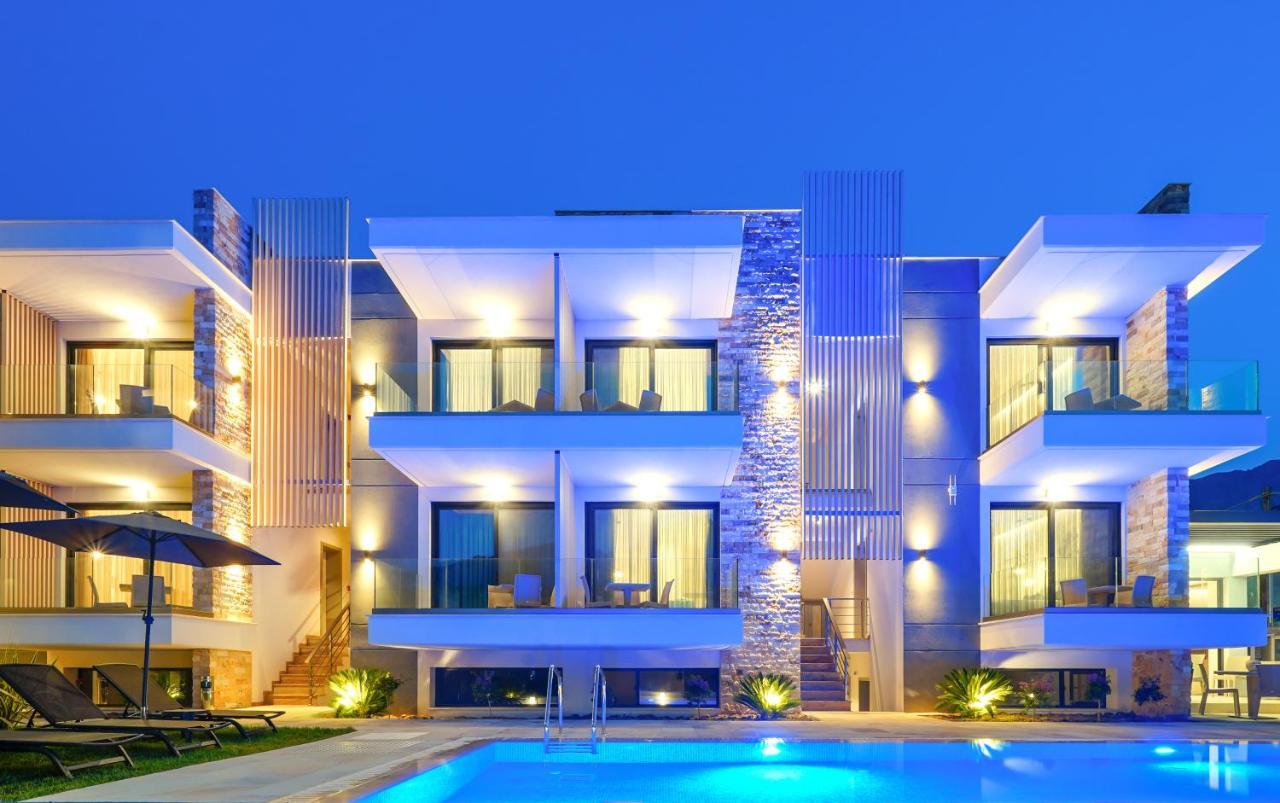 Tereza Golden Aparthotel Chrysi Ammoudia ภายนอก รูปภาพ