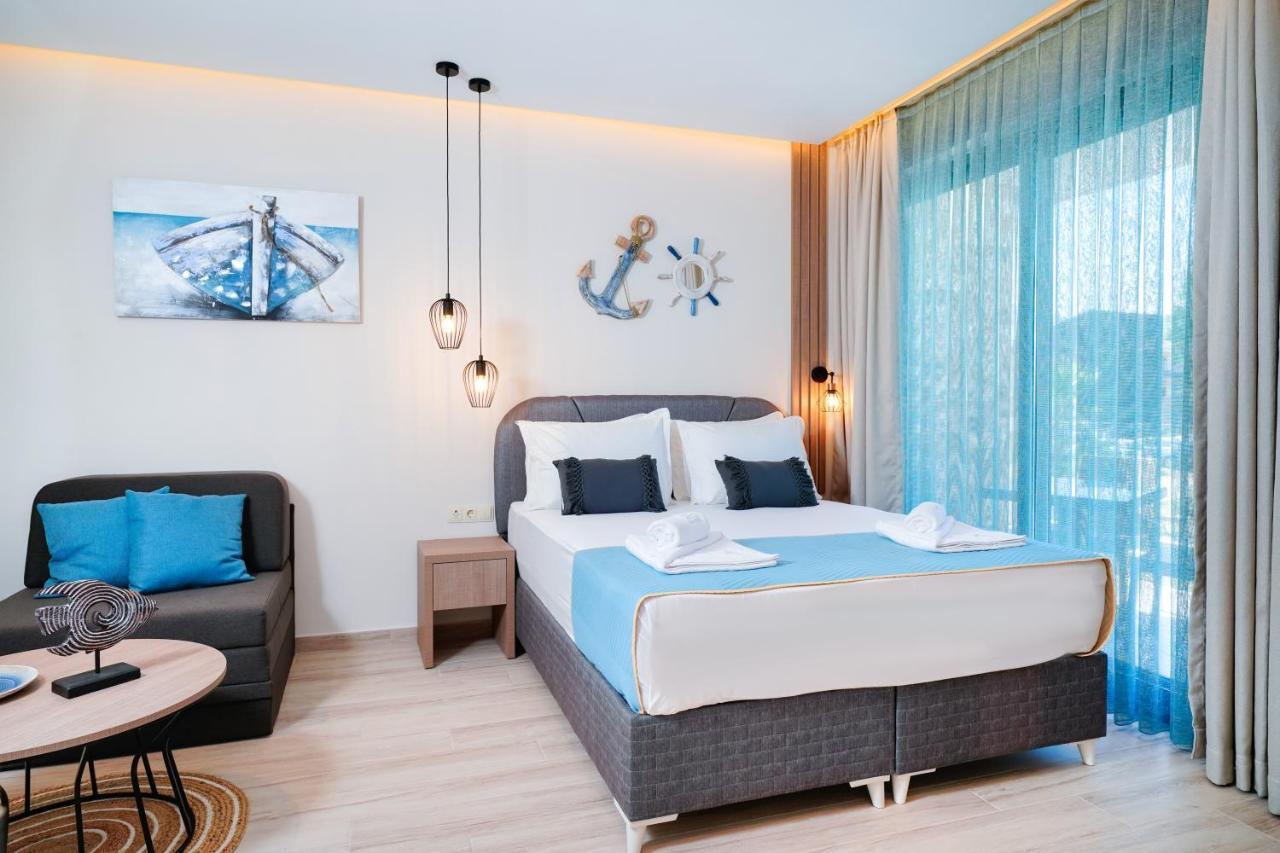Tereza Golden Aparthotel Chrysi Ammoudia ภายนอก รูปภาพ