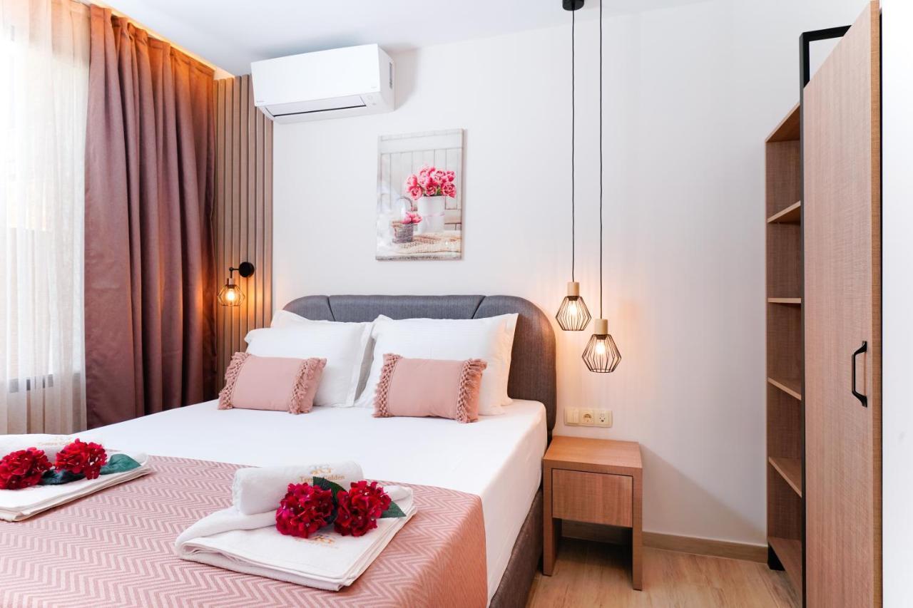 Tereza Golden Aparthotel Chrysi Ammoudia ภายนอก รูปภาพ