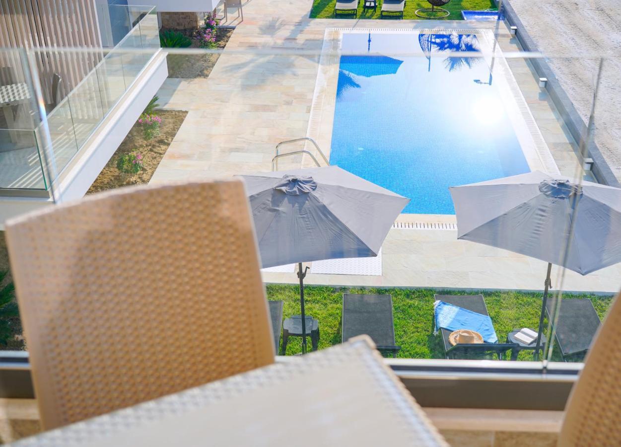 Tereza Golden Aparthotel Chrysi Ammoudia ภายนอก รูปภาพ