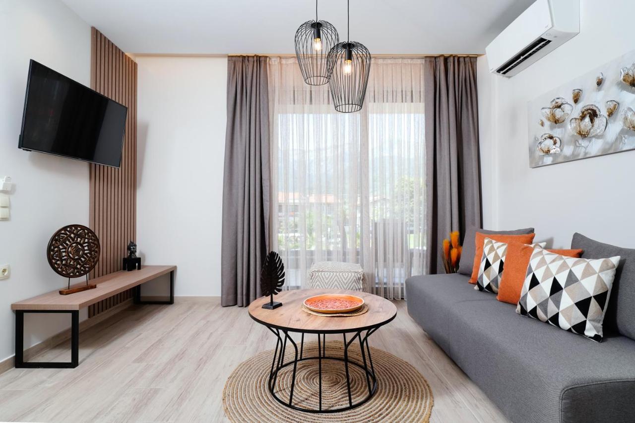 Tereza Golden Aparthotel Chrysi Ammoudia ภายนอก รูปภาพ