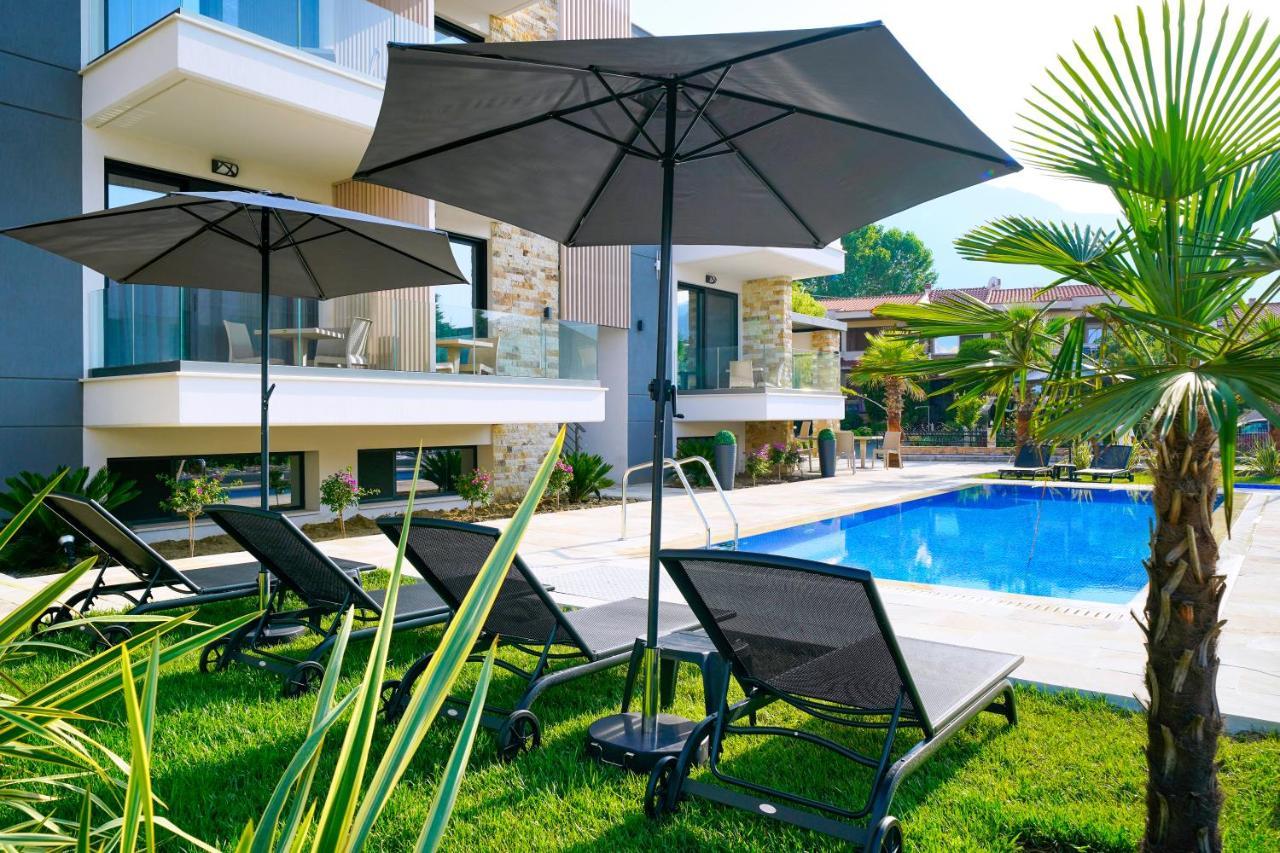 Tereza Golden Aparthotel Chrysi Ammoudia ภายนอก รูปภาพ