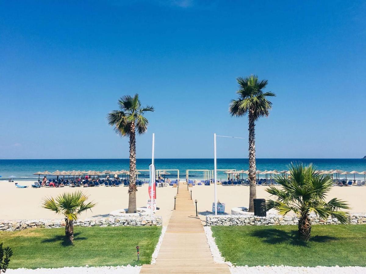 Tereza Golden Aparthotel Chrysi Ammoudia ภายนอก รูปภาพ