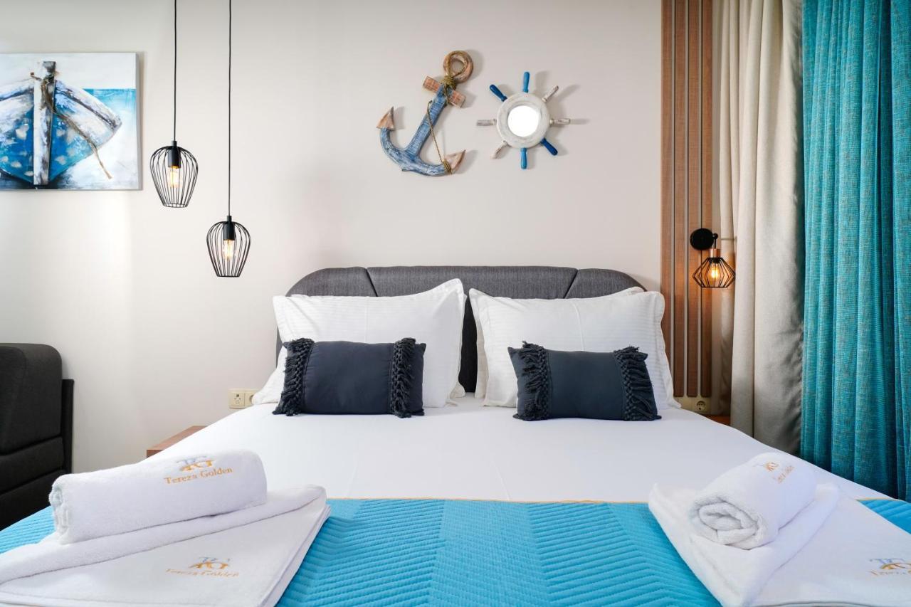 Tereza Golden Aparthotel Chrysi Ammoudia ภายนอก รูปภาพ