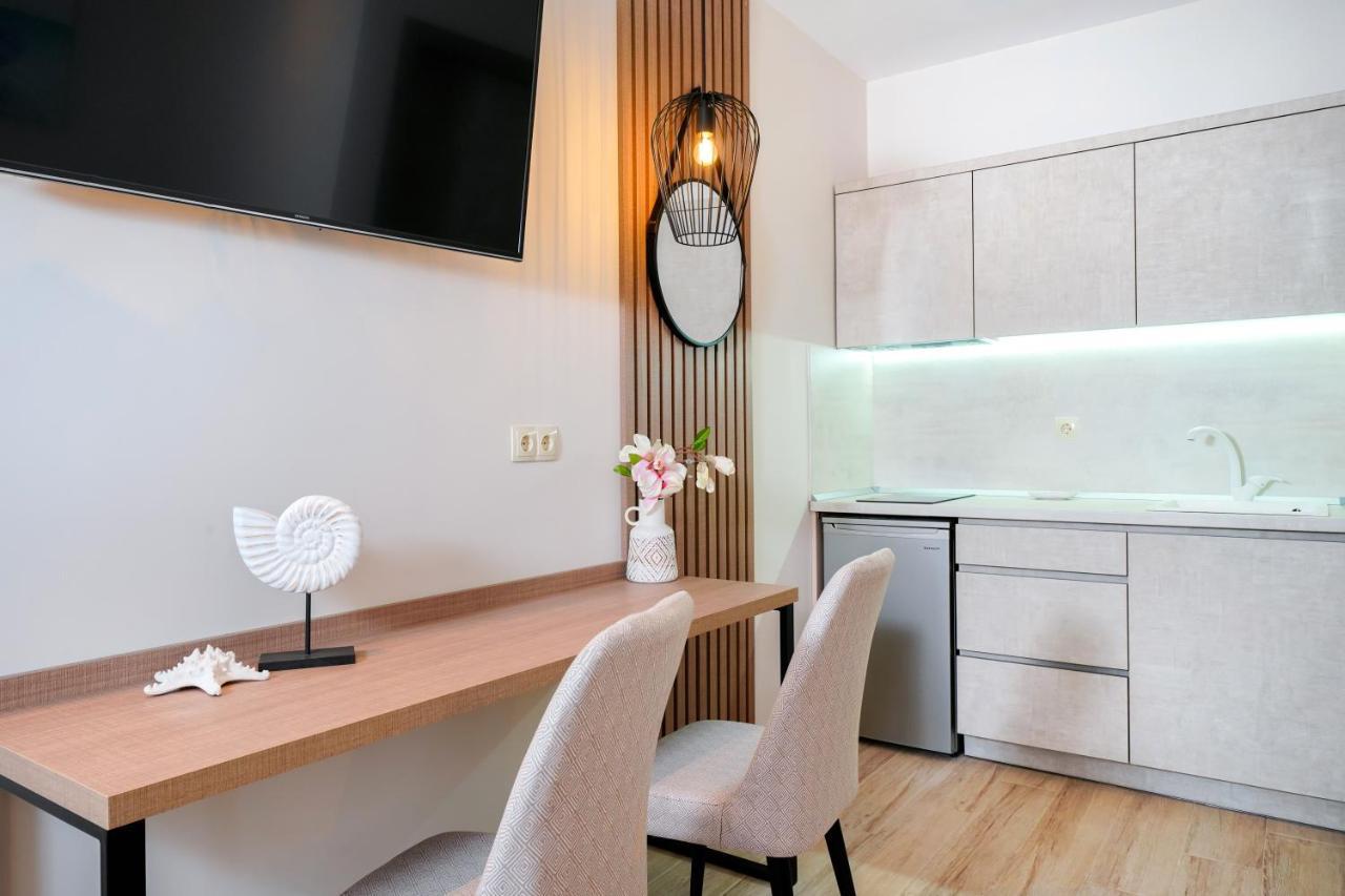 Tereza Golden Aparthotel Chrysi Ammoudia ภายนอก รูปภาพ