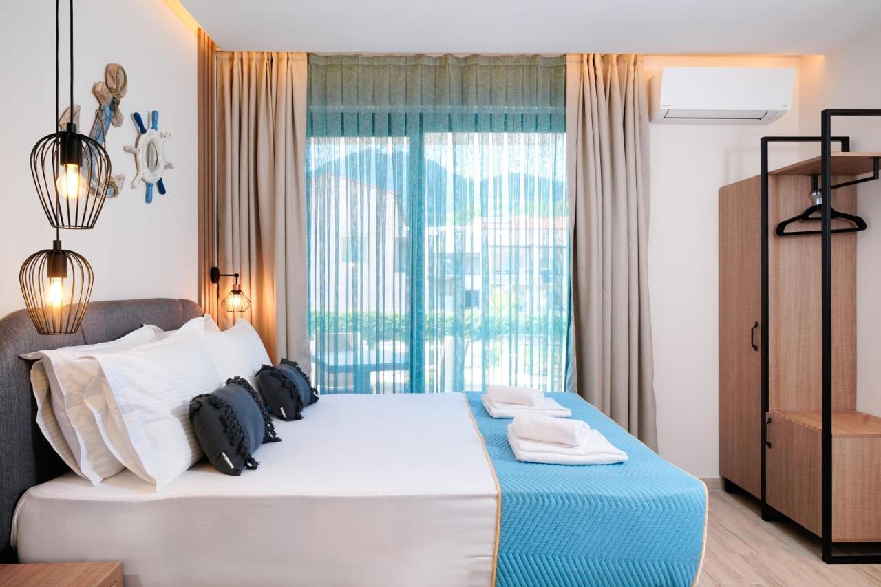 Tereza Golden Aparthotel Chrysi Ammoudia ภายนอก รูปภาพ