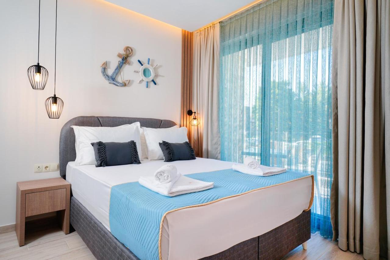 Tereza Golden Aparthotel Chrysi Ammoudia ภายนอก รูปภาพ